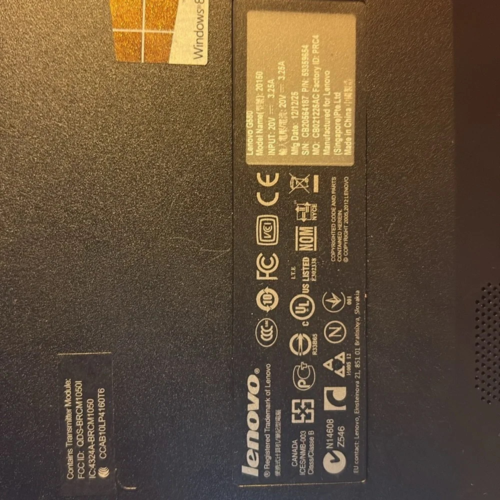 HP Sleek Blue Laptop